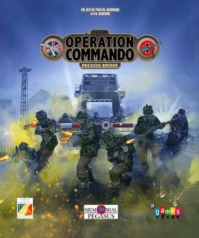 Ajax Games Opération Commando: Pegasus Bridge (French Import) 1 Ajax Games Opération Commando: Pegasus Bridge (French Import)