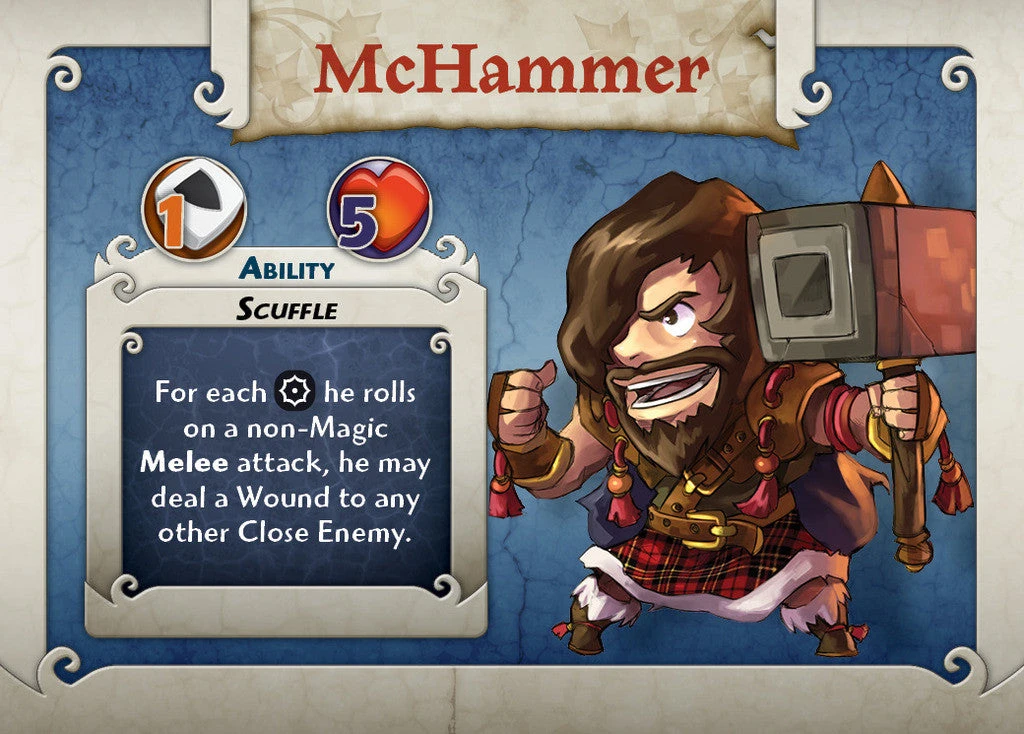 CMON Limited Arcadia Quest: McHammer 1 CMON Limited Arcadia Quest: McHammer