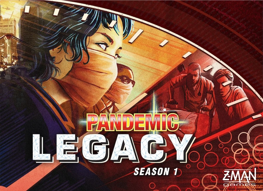 Z-Man Games Pandemic Legacy (Red) 1 Z-Man Games Pandemic Legacy (Red)