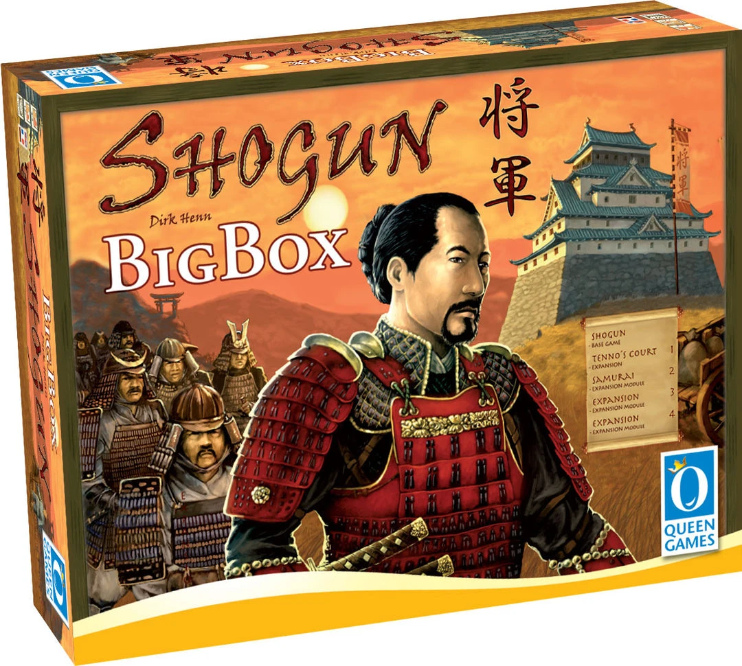 Queen Games Shogun Big Box Board Games 1 Queen Games Shogun Big Box Board Games