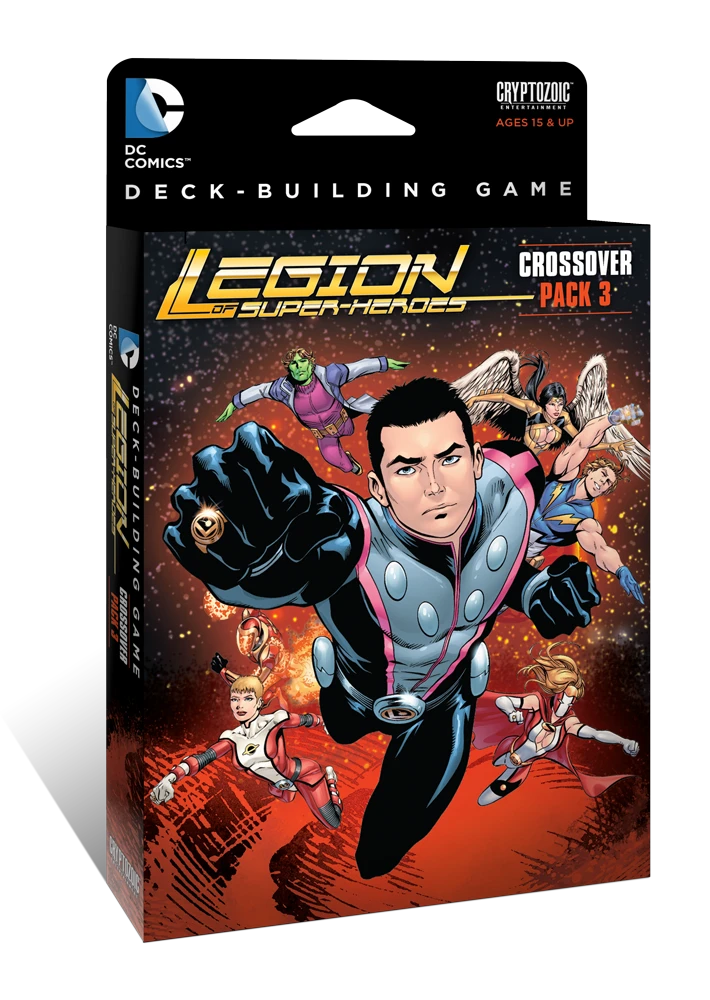 Cryptozoic Entertainment Board Games DC Comics Deck-Building Game: Crossover Pack 3 - Legion Of Super-Heroes 1 Cryptozoic Entertainment Board Games DC Comics Deck-Building Game: Crossover Pack 3 - Legion Of Super-Heroes