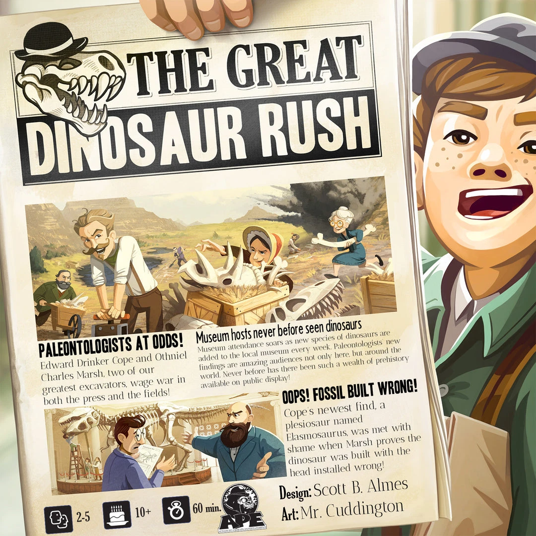 APE Games Board Games The Great Dinosaur Rush 1 APE Games Board Games The Great Dinosaur Rush