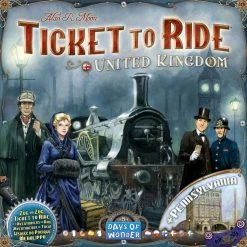 Days Of Wonder Ticket To Ride Map Collection: Volume 5 - United Kingdom & Pennsylvania Board Games