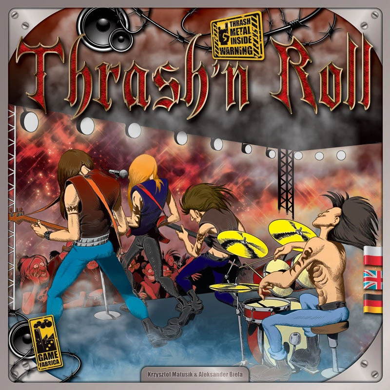 Game Fabrica Thrash'n Roll Board Games 1 Game Fabrica Thrash'n Roll Board Games