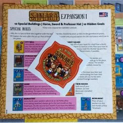 Cwali Samara: Expansion 1 - Buildings, Goals & Tokens Import Games