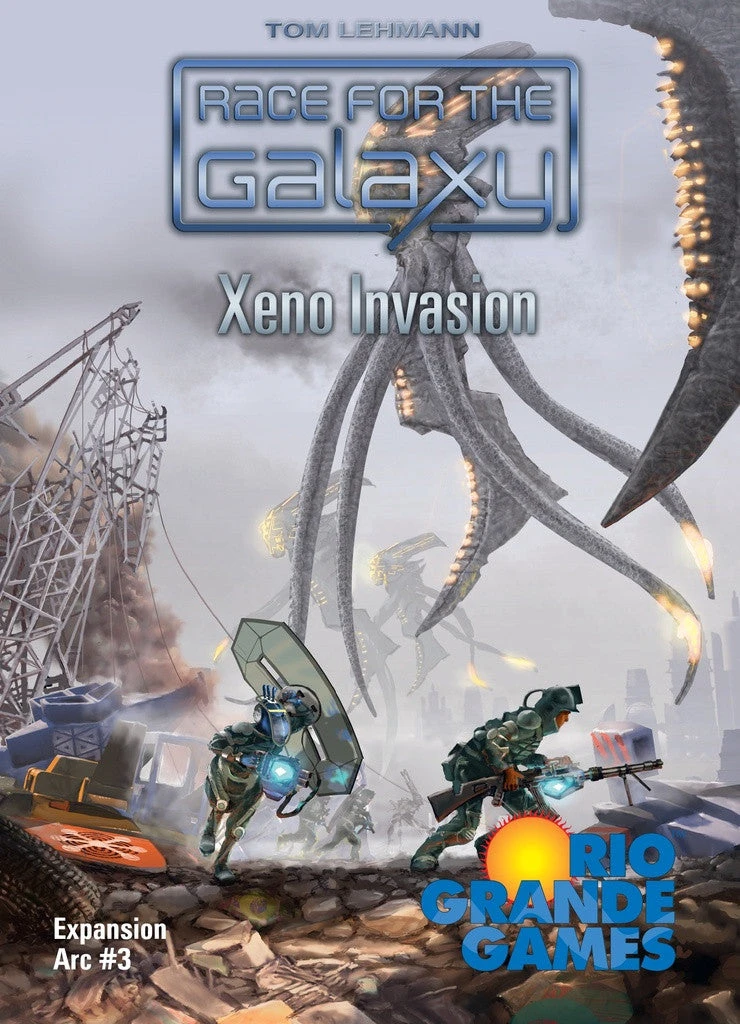 Rio Grande Games Race For The Galaxy: Xeno Invasion Board Games 1 Rio Grande Games Race For The Galaxy: Xeno Invasion Board Games