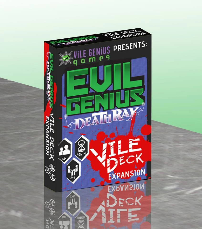 Vile Genius Games Inc Evil Genius: Deathray Vile Deck 1 Vile Genius Games Inc Evil Genius: Deathray Vile Deck