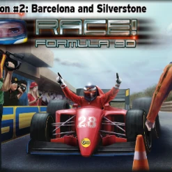 Gotha Games Board Games Race! Formula 90: Expansion #2 - Barcelona And Silverstone