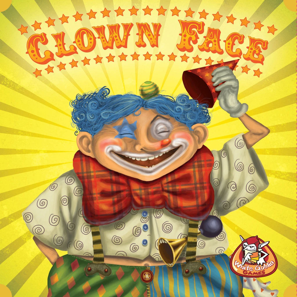 White Goblin Games Clown Face Board Games 1 White Goblin Games Clown Face Board Games