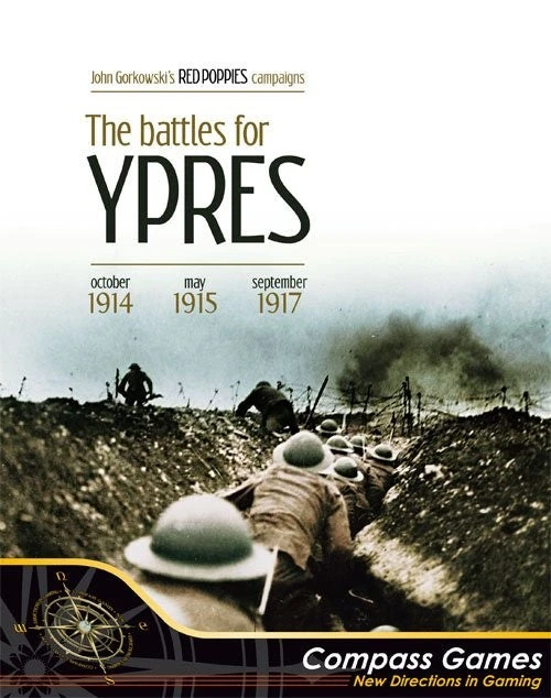 Compass Games Red Poppies Campaigns: The Battles For Ypres 1 Compass Games Red Poppies Campaigns: The Battles For Ypres
