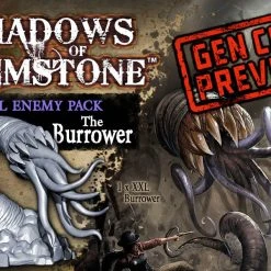 Flying Frog Productions Board Games Shadows Of Brimstone: Burrower XXL Enemy