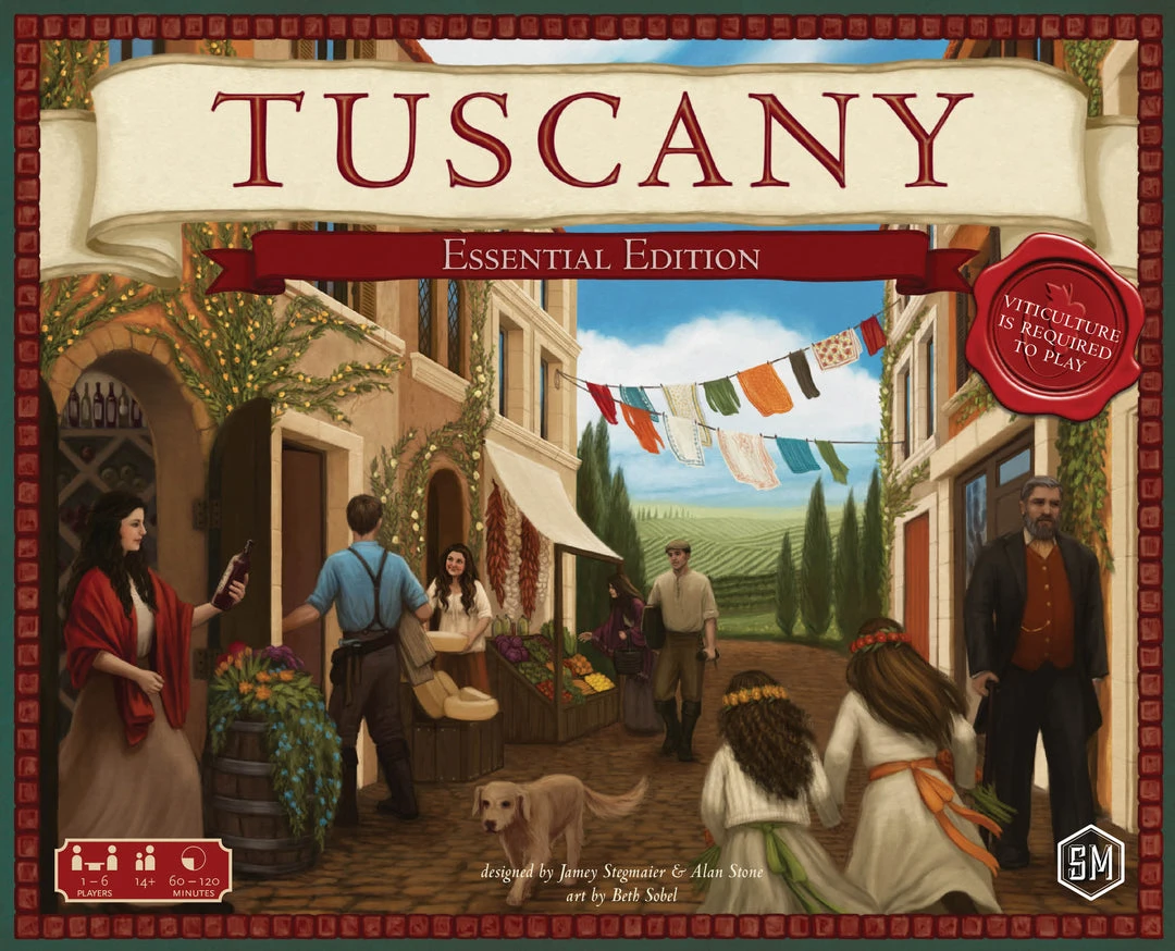 Stonemaier Games Board Games Tuscany Essential Edition 1 Stonemaier Games Board Games Tuscany Essential Edition