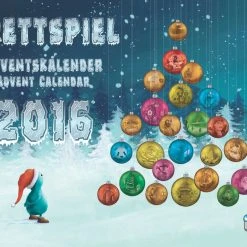 Frosted Games Board Games Brettspiel Adventskalender 2016