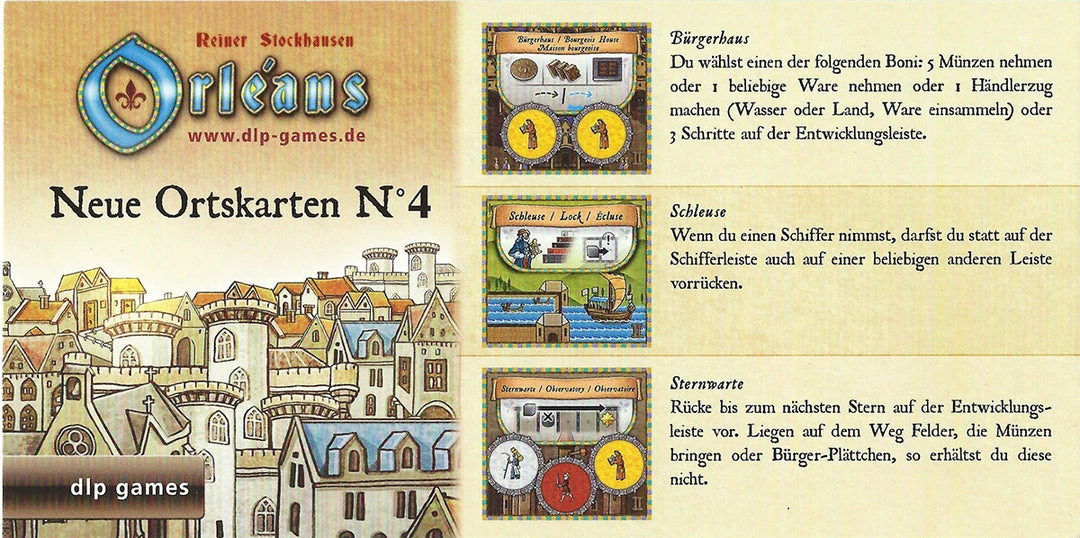 Dlp Games Orléans: Neue Ortskarten N°4 (Import) 1 Dlp Games Orléans: Neue Ortskarten N°4 (Import)