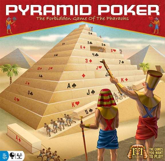 R&R Games Pyramid Poker Board Games 1 R&R Games Pyramid Poker Board Games