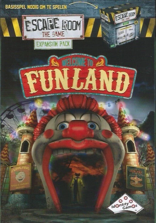 Identity Games International B.V. Board Games Escape Room: The Game - Welcome To Funland 1 Identity Games International B.V. Board Games Escape Room: The Game - Welcome To Funland