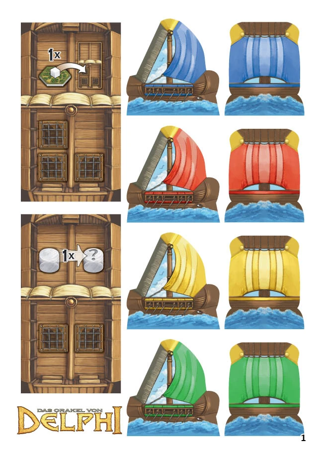 Hall Games The Oracle Of Delphi: Seafarer Expansion (German Import) Board Games 1 Hall Games The Oracle Of Delphi: Seafarer Expansion (German Import) Board Games