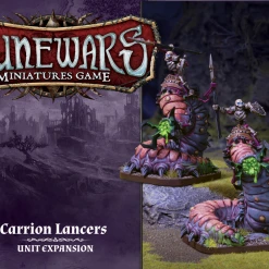 Fantasy Flight Games Runewars Miniatures Game: Carrion Lancers - Unit Expansion Board Games
