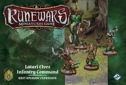 Fantasy Flight Games Runewars Miniatures Game: Latari Elves Infantry Command - Unit Upgrade Expansion