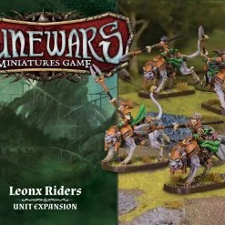 Fantasy Flight Games Runewars Miniatures Game: Leonx Riders - Unit Expansion Board Games