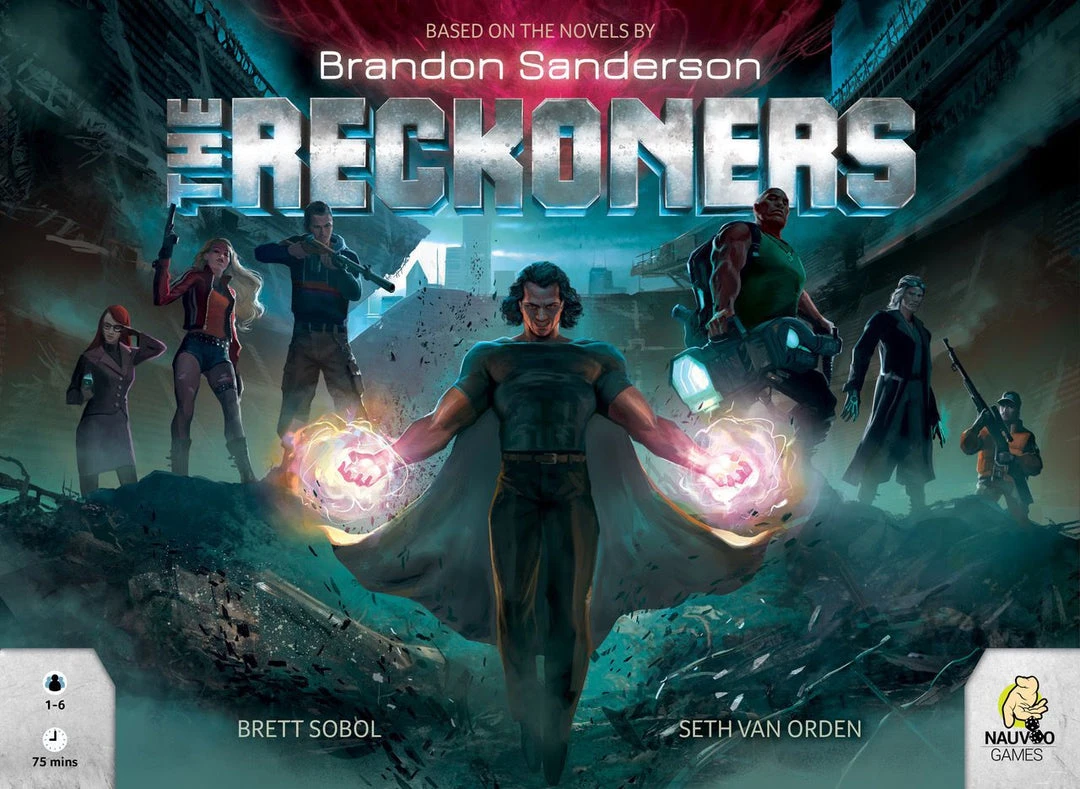 Nauvoo Games The Reckoners (Standard Edition) Board Games 1 Nauvoo Games The Reckoners (Standard Edition) Board Games