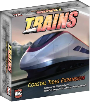 AEG Trains: Coastal Tides Board Games 1 AEG Trains: Coastal Tides Board Games