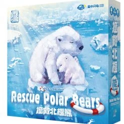 TWOPLUS Games Board Games Rescue Polar Bears: Data & Temperature (Import)