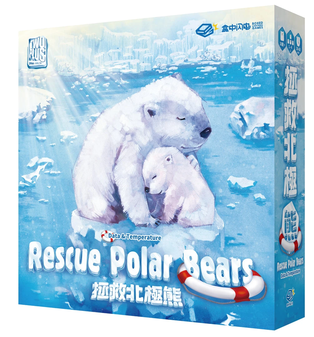 TWOPLUS Games Board Games Rescue Polar Bears: Data & Temperature (Import) 1 TWOPLUS Games Board Games Rescue Polar Bears: Data & Temperature (Import)