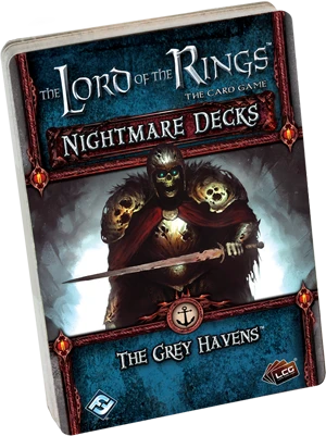 Fantasy Flight Games The Lord Of The Rings: The Card Game - Nightmare Deck: The Grey Havens Board Games 1 Fantasy Flight Games The Lord Of The Rings: The Card Game - Nightmare Deck: The Grey Havens Board Games