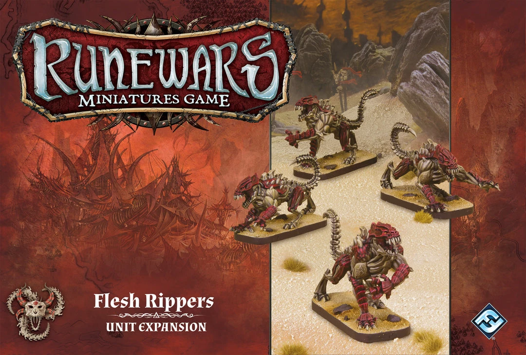 Fantasy Flight Games Board Games Runewars Miniatures Game: Flesh Rippers - Unit Expansion 1 Fantasy Flight Games Board Games Runewars Miniatures Game: Flesh Rippers - Unit Expansion