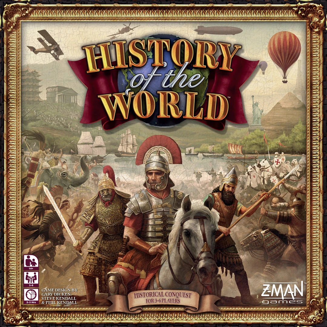Z-Man Games Board Games History Of The World 1 Z-Man Games Board Games History Of The World