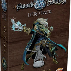 Ares Games Board Games Sword & Sorcery: Hero Pack - Victoria The Captain/Pirate