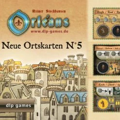Dlp Games Board Games Orléans: Neue Ortskarten N°5 (Import)