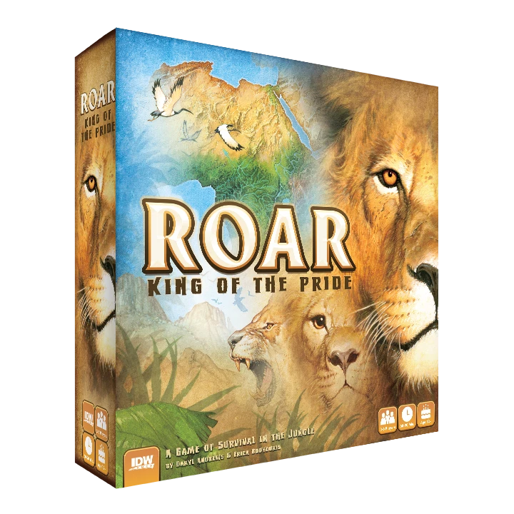 IDW Games Roar: King Of The Pride Board Games 1 IDW Games Roar: King Of The Pride Board Games