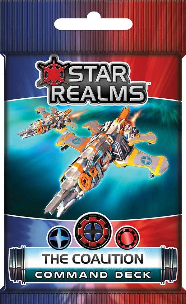 White Wizard Games Star Realms: Command Deck - The Coalition Board Games 1 White Wizard Games Star Realms: Command Deck - The Coalition Board Games
