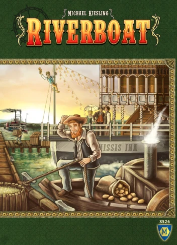 Mayfair Games Board Games Riverboat 1 Mayfair Games Board Games Riverboat