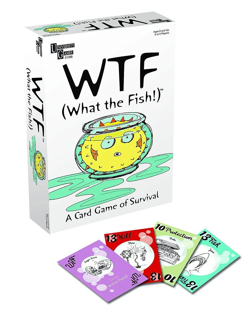 University Games Board Games WTF: (What The Fish!) 1 University Games Board Games WTF: (What The Fish!)