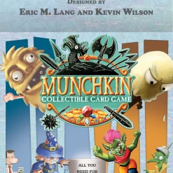 Steve Jackson Games Munchkin Collectible Card Game: Wizard & Bard Starter Set Board Games
