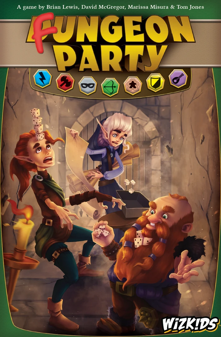 WizKids Fungeon Party Board Games 1 WizKids Fungeon Party Board Games