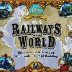 Eagle Games Railways Of The World (10th Anniversary Edition) Board Games