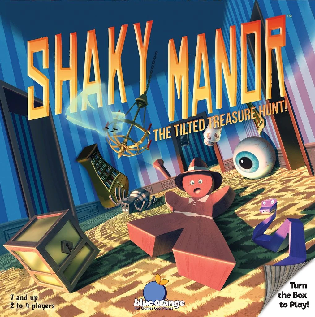Blue Orange Games Board Games Shaky Manor (aka Panic Mansion) 1 Blue Orange Games Board Games Shaky Manor (aka Panic Mansion)