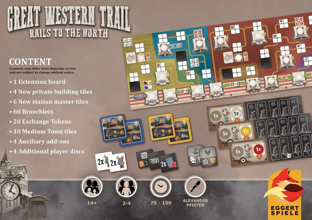 Eggertspiele Great Western Trail: Rails To The North 2 Eggertspiele Great Western Trail: Rails To The North