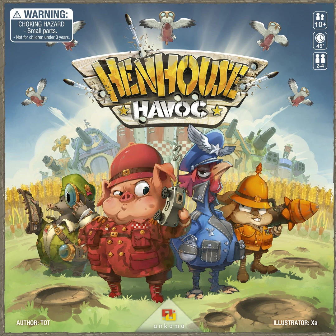 Ankama Henhouse Havoc Board Games 1 Ankama Henhouse Havoc Board Games
