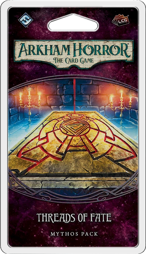 Fantasy Flight Games Arkham Horror: The Card Game - Threads Of Fate Mythos Pack 1 Fantasy Flight Games Arkham Horror: The Card Game - Threads Of Fate Mythos Pack