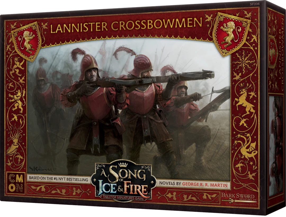 CMON Limited A Song Of Ice & Fire: Tabletop Miniatures Game - Lannister Crossbowmen Board Games 1 CMON Limited A Song Of Ice & Fire: Tabletop Miniatures Game - Lannister Crossbowmen Board Games