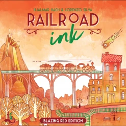 CMON Limited Board Games Railroad Ink: Blazing Red Edition *PRE-ORDER*