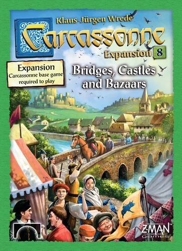 Z-Man Games Board Games Carcassonne: Bridges, Castles, And Bazaars 1 Z-Man Games Board Games Carcassonne: Bridges, Castles, And Bazaars