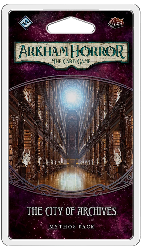 Fantasy Flight Games Arkham Horror: The Card Game - The City Of Archives: Mythos Pack 1 Fantasy Flight Games Arkham Horror: The Card Game - The City Of Archives: Mythos Pack