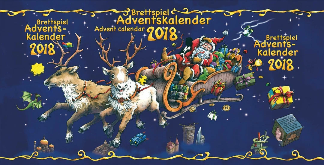Frosted Games Brettspiel Adventskalender 2018 (With Box) 1 Frosted Games Brettspiel Adventskalender 2018 (With Box)