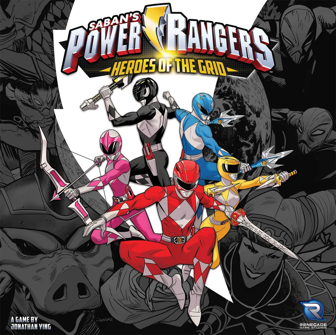 Renegade Game Studios Power Rangers: Heroes Of The Grid Board Games 1 Renegade Game Studios Power Rangers: Heroes Of The Grid Board Games